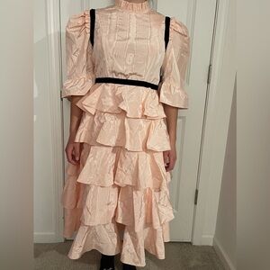 Brand new pink Batsheva dress, size 10.